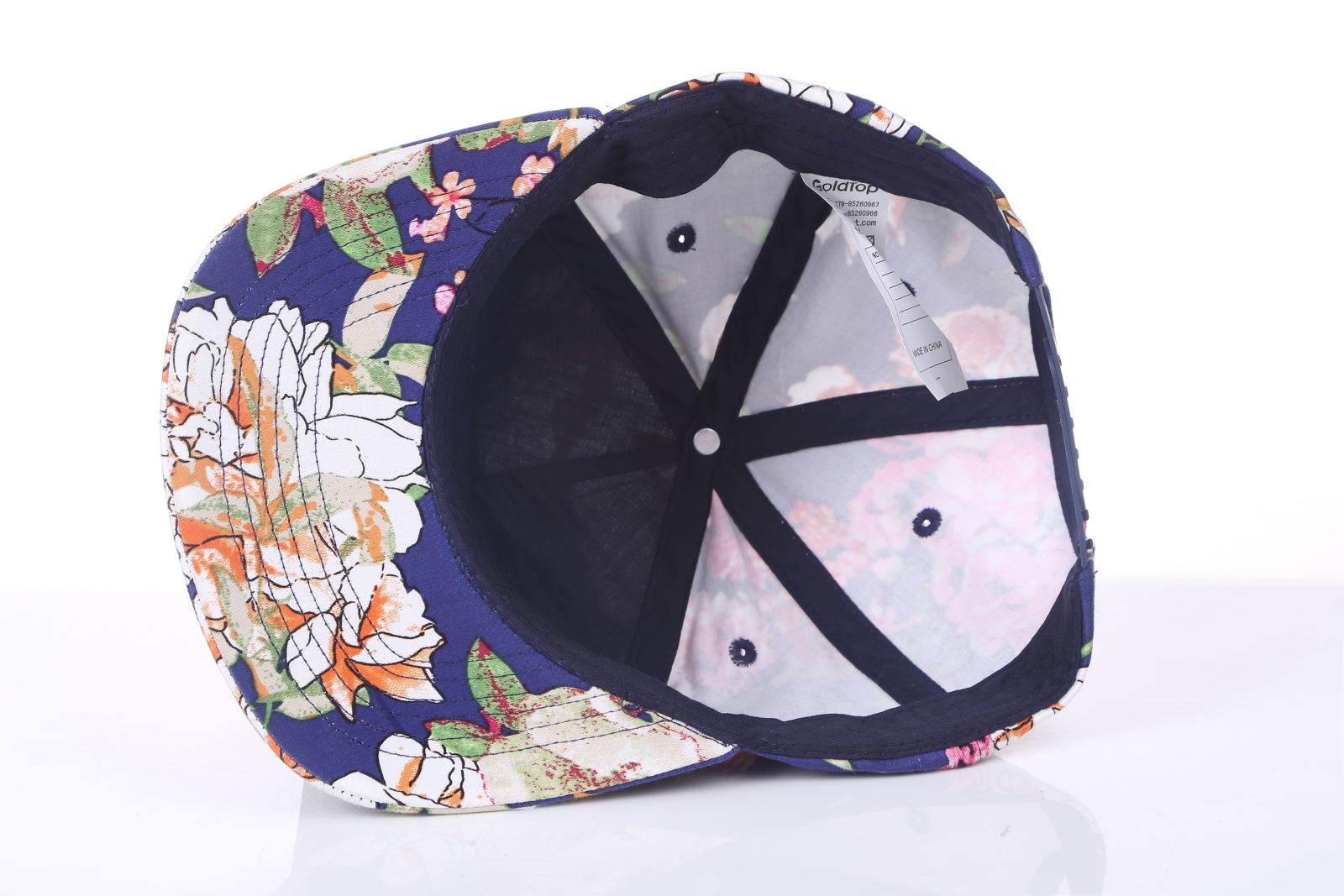 印花5片嘻哈帽子_運動(dòng)帽子定做-浙江高普服飾有限公司